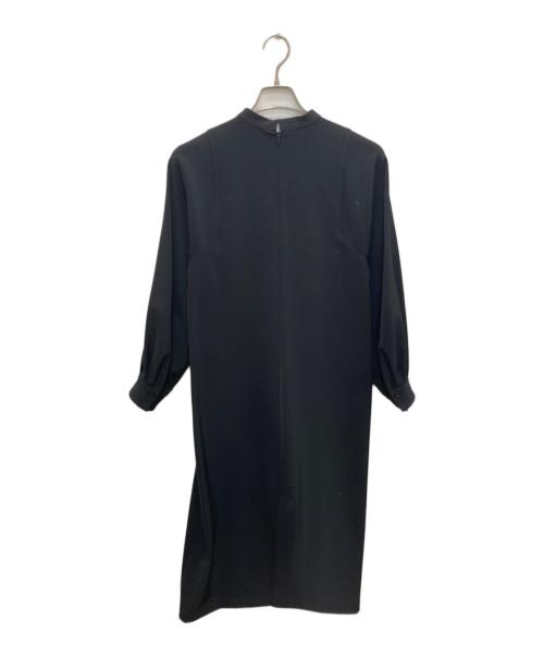 JOURNAL STANDARD（ジャーナルスタンダード）JOURNAL STANDARD (ジャーナルスタンダード) ダブルクロスロングワンピース ブラック サイズ:36の古着・服飾アイテム