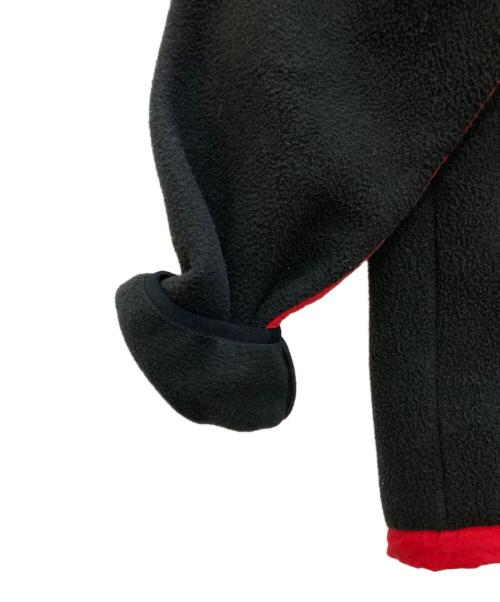 THE NORTH FACE（ザ ノース フェイス）THE NORTH FACE (ザ ノース フェイス) デナリジャケット ブラック×レッド サイズ:XLの古着・服飾アイテム