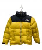 THE NORTH FACEザ ノース フェイス）の古着「ヌプシジャケット」｜イエロー×ブラック