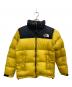 THE NORTH FACE（ザ ノース フェイス）の古着「ヌプシジャケット」｜イエロー×ブラック