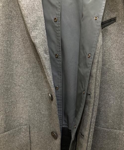 MIHARA YASUHIRO（ミハラヤスヒロ）MIHARA YASUHIRO (ミハラヤスヒロ) ドッキングコート グレー サイズ:44の古着・服飾アイテム
