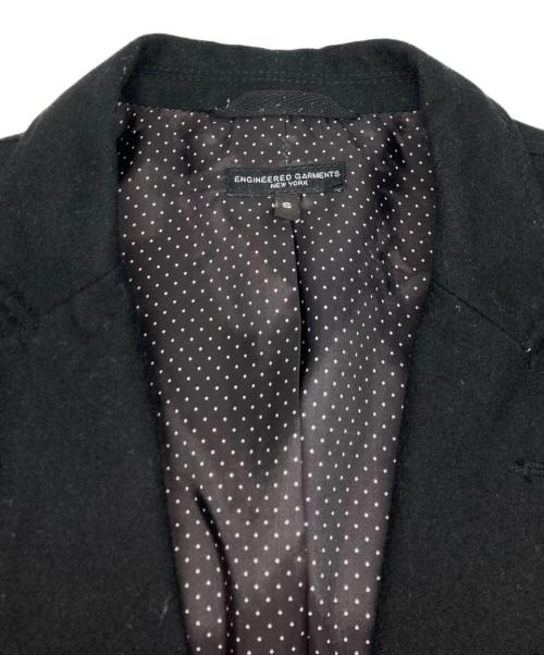 Engineered Garments（エンジニアド ガーメンツ）Engineered Garments (エンジニアド ガーメンツ) ウールカシミヤテーラードジャケット ブラック サイズ:Sの古着・服飾アイテム