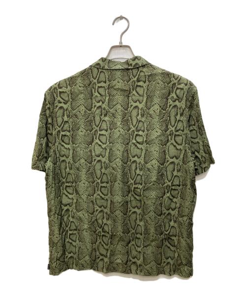 SUPREME（シュプリーム）SUPREME (シュプリーム) Snake S/S Shirt グリーン サイズ:Lの古着・服飾アイテム