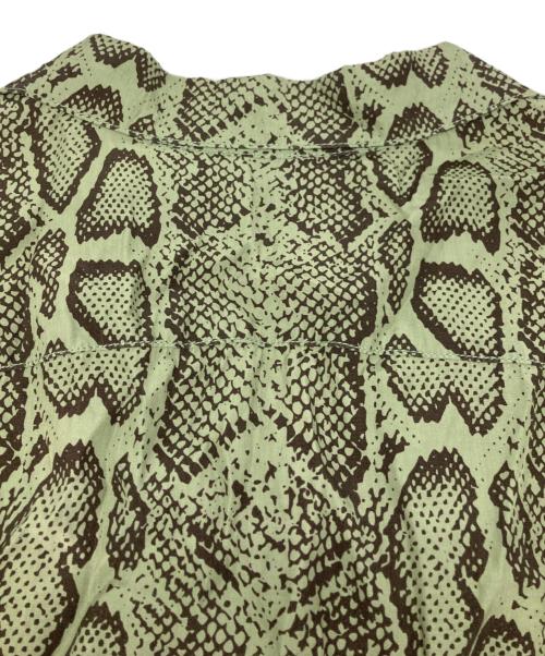 SUPREME（シュプリーム）SUPREME (シュプリーム) Snake S/S Shirt グリーン サイズ:Lの古着・服飾アイテム