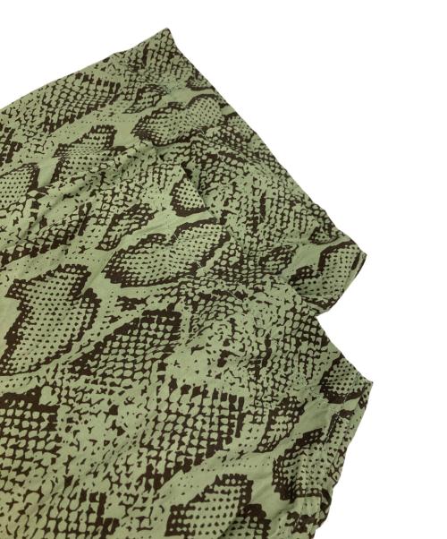 SUPREME（シュプリーム）SUPREME (シュプリーム) Snake S/S Shirt グリーン サイズ:Lの古着・服飾アイテム