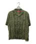 SUPREME（シュプリーム）の古着「Snake S/S Shirt」｜グリーン