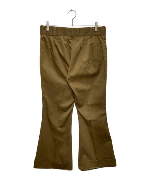 LEVI'S（リーバイス）LEVI'S (リーバイス) スタプレスラックスパンツ ブラウン サイズ:-の古着・服飾アイテム