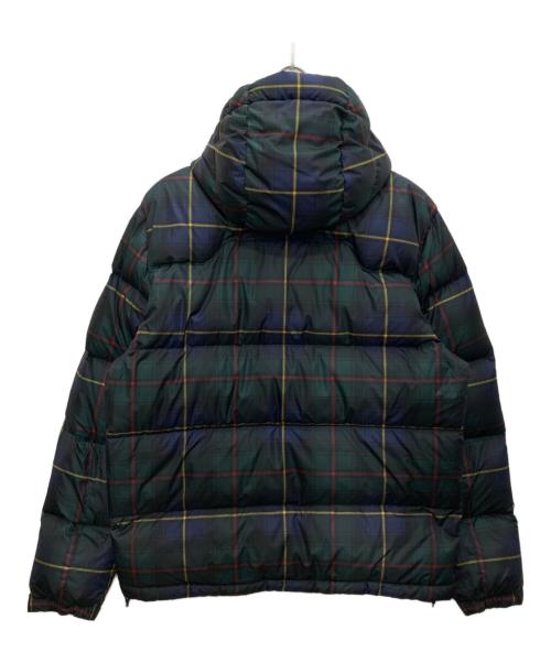 POLO RALPH LAUREN（ポロ・ラルフローレン）POLO RALPH LAUREN (ポロ・ラルフローレン) ブラックウォッチダウンジャケット グリーン サイズ:Lの古着・服飾アイテム