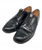 SANDERSサンダース）の古着「MILITARY DERBY SHOE」｜ブラック