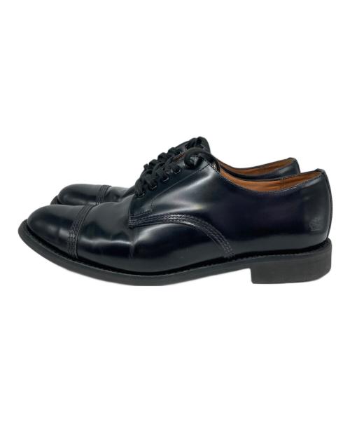 SANDERS（サンダース）SANDERS (サンダース) MILITARY DERBY SHOE ブラック サイズ:71/2の古着・服飾アイテム