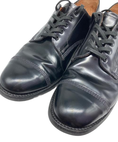 SANDERS（サンダース）SANDERS (サンダース) MILITARY DERBY SHOE ブラック サイズ:71/2の古着・服飾アイテム
