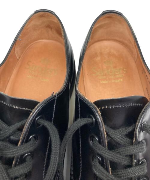 SANDERS（サンダース）SANDERS (サンダース) MILITARY DERBY SHOE ブラック サイズ:71/2の古着・服飾アイテム