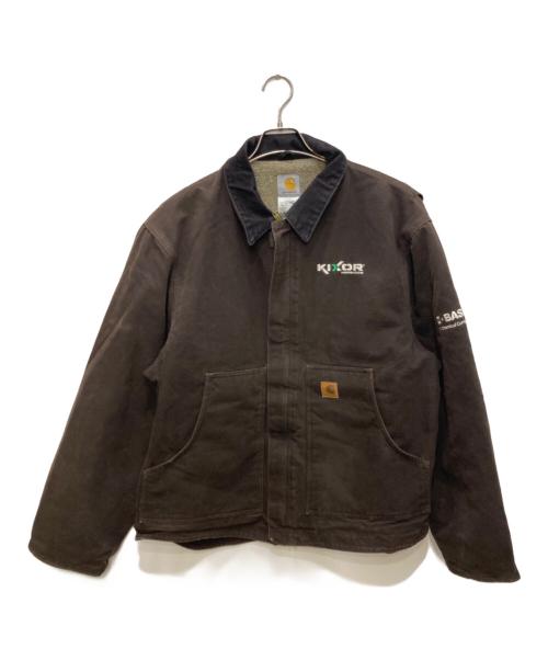 CarHartt（カーハート）CarHartt (カーハート) ディアボーンジャケット ブラウン サイズ:XLの古着・服飾アイテム