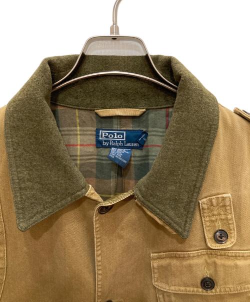 POLO RALPH LAUREN（ポロ・ラルフローレン）POLO RALPH LAUREN (ポロ・ラルフローレン) ハンティングジャケット ベージュ サイズ:XLの古着・服飾アイテム