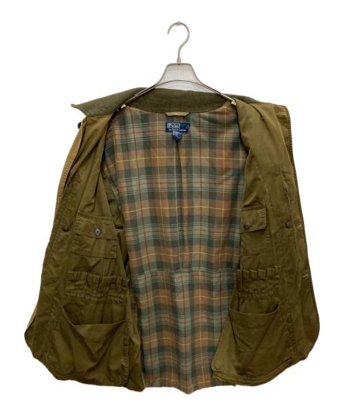 POLO RALPH LAUREN（ポロ・ラルフローレン）POLO RALPH LAUREN (ポロ・ラルフローレン) ハンティングジャケット ベージュ サイズ:XLの古着・服飾アイテム