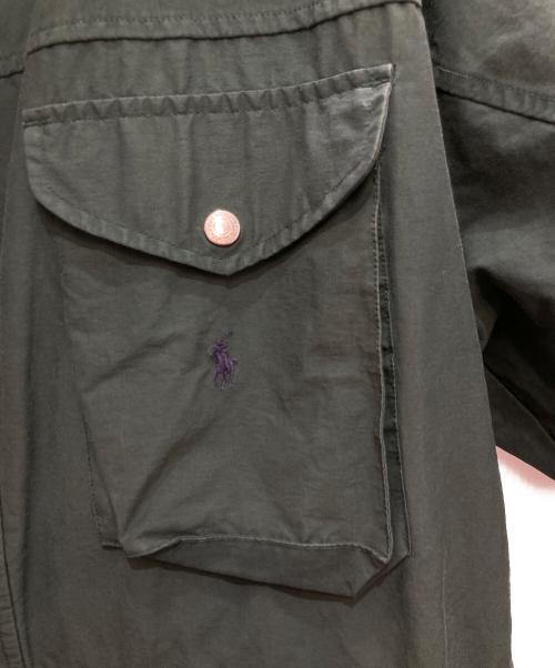 POLO RALPH LAUREN（ポロ・ラルフローレン）POLO RALPH LAUREN (ポロ・ラルフローレン) コットンナイロンヴィンテージジャケット グリーン サイズ:Lの古着・服飾アイテム