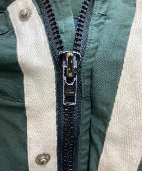 POLO RALPH LAUREN（ポロ・ラルフローレン）POLO RALPH LAUREN (ポロ・ラルフローレン) コットンナイロンヴィンテージジャケット グリーン サイズ:Lの古着・服飾アイテム
