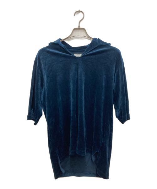 MAATEE&SONS（マーティーアンドサンズ）MAATEE&SONS (マーティーアンドサンズ) SUVIN VELOUR SKIPPER ネイビー サイズ:３の古着・服飾アイテム