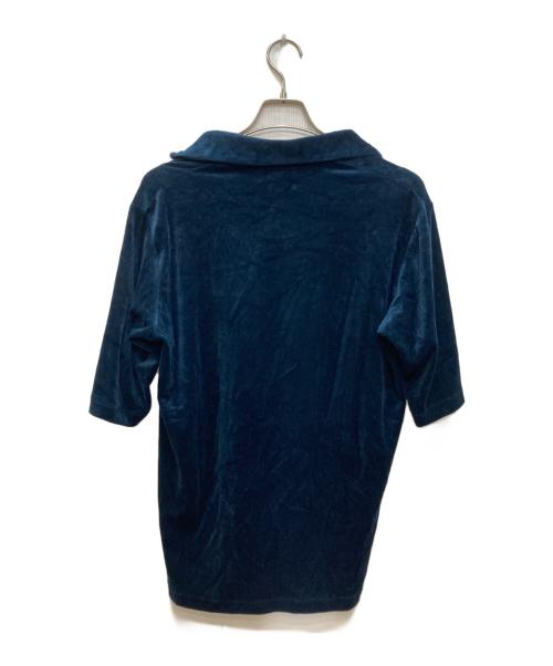 MAATEE&SONS（マーティーアンドサンズ）MAATEE&SONS (マーティーアンドサンズ) SUVIN VELOUR SKIPPER ネイビー サイズ:３の古着・服飾アイテム