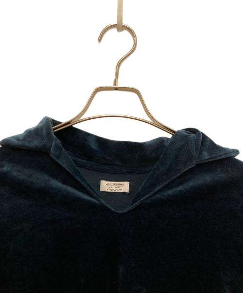 MAATEE&SONS（マーティーアンドサンズ）MAATEE&SONS (マーティーアンドサンズ) SUVIN VELOUR SKIPPER ネイビー サイズ:３の古着・服飾アイテム