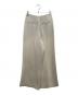 Plage (プラージュ) washable minimal flare パンツ ベージュ サイズ:36 未使用品：6000円