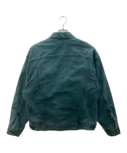 CarHartt（カーハート）CarHartt (カーハート) ダック地ブランケットジャケット グリーン サイズ:記載なしの古着・服飾アイテム