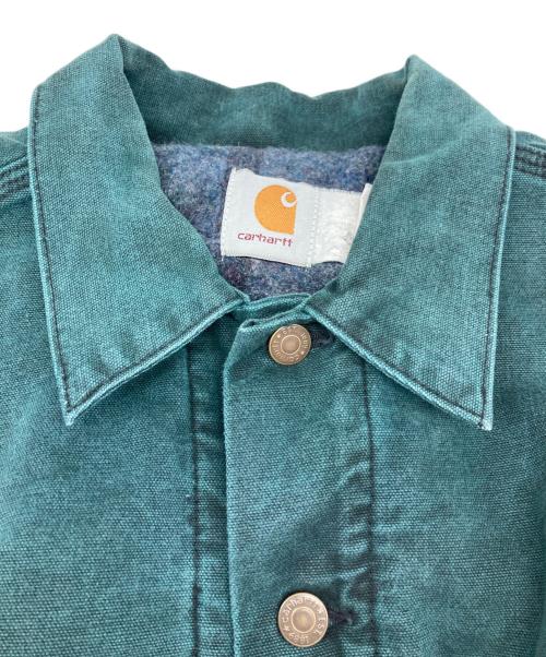 CarHartt（カーハート）CarHartt (カーハート) ダック地ブランケットジャケット グリーン サイズ:記載なしの古着・服飾アイテム