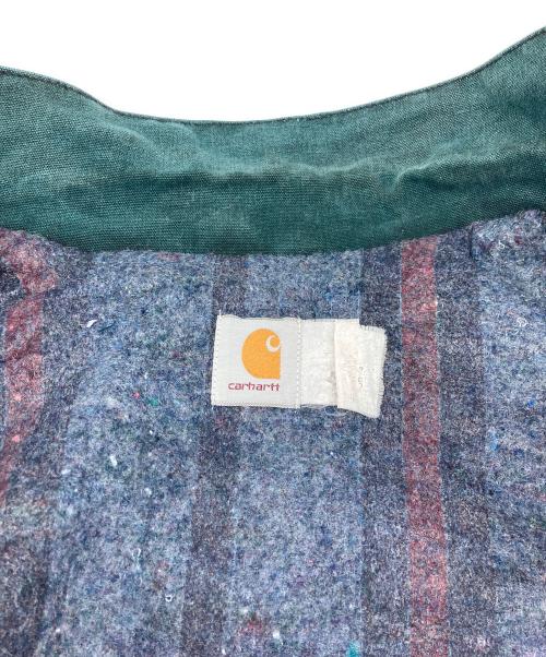 CarHartt（カーハート）CarHartt (カーハート) ダック地ブランケットジャケット グリーン サイズ:記載なしの古着・服飾アイテム