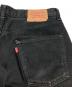 中古・古着 LEVI'S (リーバイス) ブラックデニムパンツ ブラック サイズ:SIZE 91cm (W36)：9000円