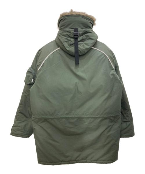 NIKE ACG（ナイキエーシージー）NIKE ACG (ナイキエーシージー) N3B テックダウンジャケット グリーン サイズ:Mの古着・服飾アイテム