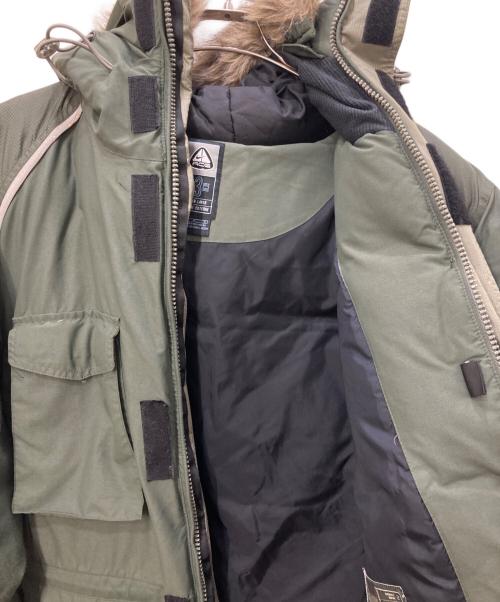 NIKE ACG（ナイキエーシージー）NIKE ACG (ナイキエーシージー) N3B テックダウンジャケット グリーン サイズ:Mの古着・服飾アイテム