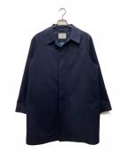 green label relaxingグリーンレーベルリラクシング）の古着「A＋ Pミノテック 2WAY ステンカラーコート」｜ネイビー