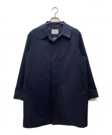 green label relaxing（グリーンレーベルリラクシング）の古着「A＋ Pミノテック 2WAY ステンカラーコート」｜ネイビー