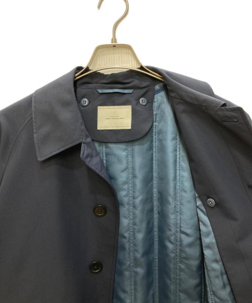 green label relaxing（グリーンレーベルリラクシング）green label relaxing (グリーンレーベルリラクシング) A＋ Pミノテック 2WAY ステンカラーコート ネイビー サイズ:Lの古着・服飾アイテム