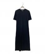 AURALEEオーラリー）の古着「ORGANIC COTTON FINE RIB DRESS」｜ネイビー