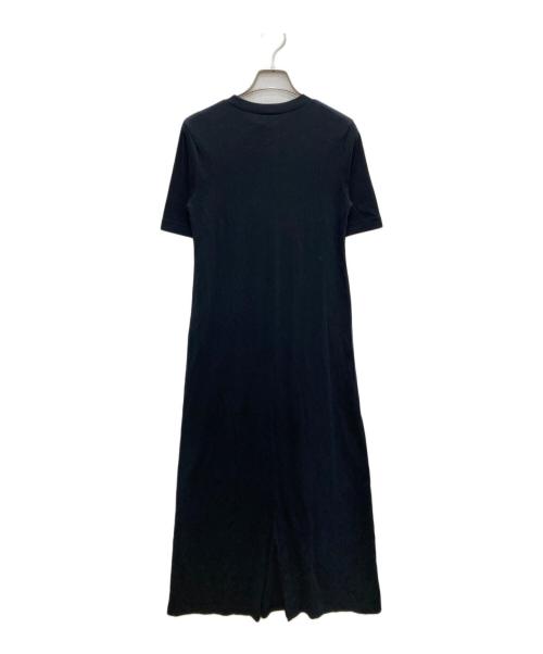 AURALEE（オーラリー）AURALEE (オーラリー) ORGANIC COTTON FINE RIB DRESS ネイビーの古着・服飾アイテム
