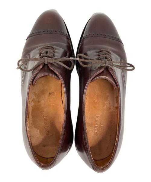 JOHN LOBB（ジョンロブ）JOHN LOBB (ジョンロブ) レザーシューズ ブラウン サイズ:8 1/2F last:8645の古着・服飾アイテム