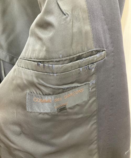 COMME des GARCONS HOMME（コムデギャルソン オム）COMME des GARCONS HOMME (コムデギャルソン オム) テーラードジャケット ネイビー サイズ:Sの古着・服飾アイテム
