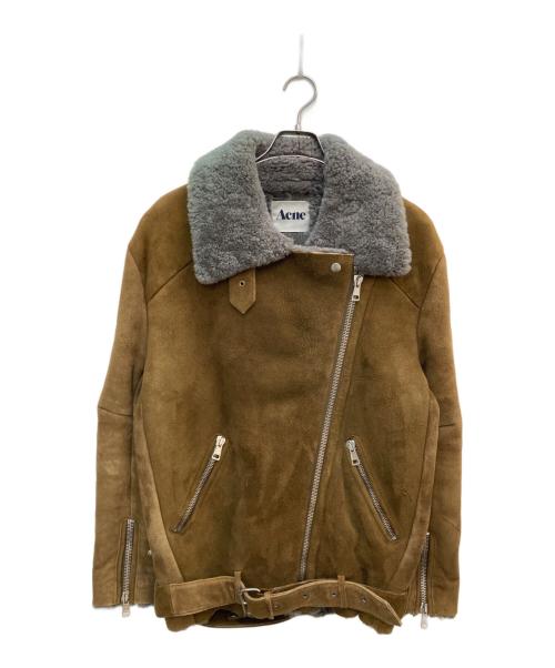 Acne（アクネ）Acne (アクネ) VELOCITE ジャケット ブラウン サイズ:34の古着・服飾アイテム