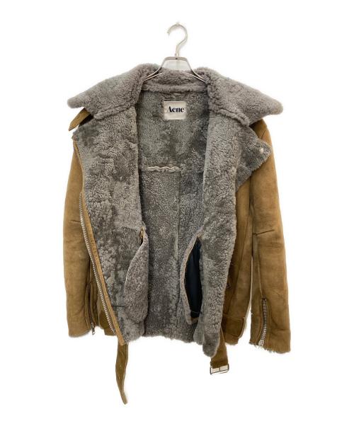 Acne（アクネ）Acne (アクネ) VELOCITE ジャケット ブラウン サイズ:34の古着・服飾アイテム