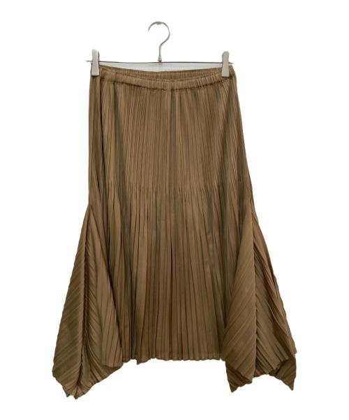 PLEATS PLEASE（プリーツプリーズ）PLEATS PLEASE (プリーツプリーズ) プリーツスカート ブラウン サイズ:2の古着・服飾アイテム