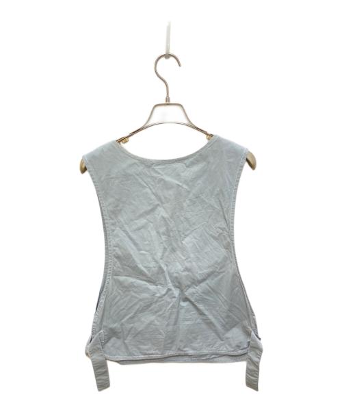COMME des GARCONS SHIRT（コムデギャルソンシャツ）COMME des GARCONS SHIRT (コムデギャルソンシャツ) ストライプベスト ブルー サイズ:Mの古着・服飾アイテム