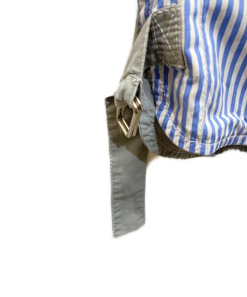COMME des GARCONS SHIRT（コムデギャルソンシャツ）COMME des GARCONS SHIRT (コムデギャルソンシャツ) ストライプベスト ブルー サイズ:Mの古着・服飾アイテム