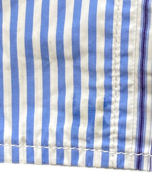 COMME des GARCONS SHIRT（コムデギャルソンシャツ）COMME des GARCONS SHIRT (コムデギャルソンシャツ) ストライプベスト ブルー サイズ:Mの古着・服飾アイテム