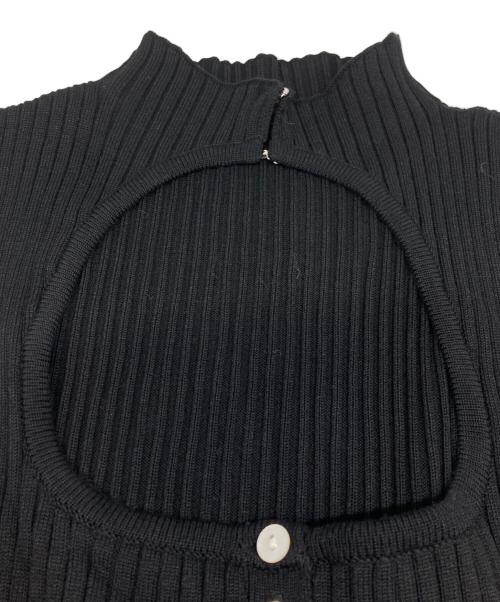 amerge.（アメルジュ）amerge. (アメルジュ) laceup bolero×onepiece set ブラック サイズ:Mの古着・服飾アイテム