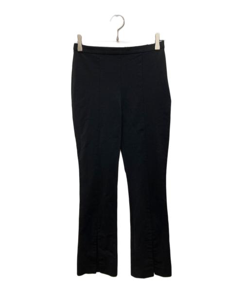 LE PHIL（ル フィル）LE PHIL (ル フィル) ハイストレッチフロントスリットパンツ ブラックの古着・服飾アイテム