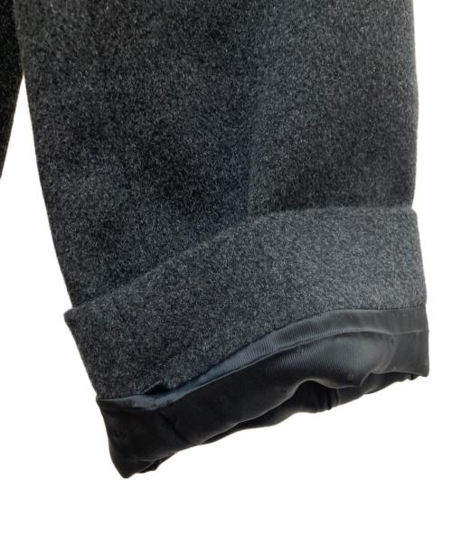 Leilian（レリアン）LEILIAN (レリアン) レッキスファー カシミヤ100％コート グレー サイズ:9の古着・服飾アイテム