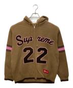 SUPREMEシュプリーム）の古着「Sport Zip Up Hooded Sweater」｜ブラウン