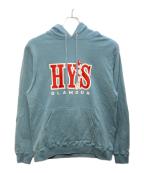 Hysteric Glamourヒステリックグラマー）の古着「HYS UNIVERSITY パーカー」｜ブルー