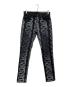 Hysteric Glamour（ヒステリックグラマー）の古着「SNAKE LOOP スキニーデニムパンツ」｜ブラック